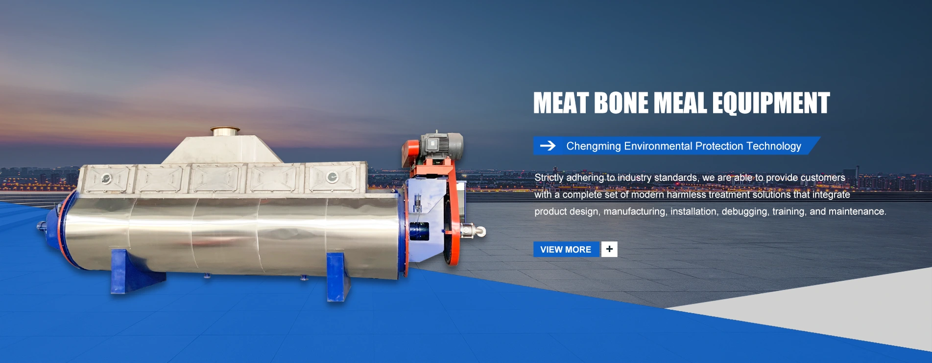 Fábrica de equipos para harina de carne y huesos